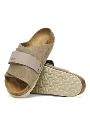 Kyoto LEN/LEVE sandal Taupe Birkenstock 